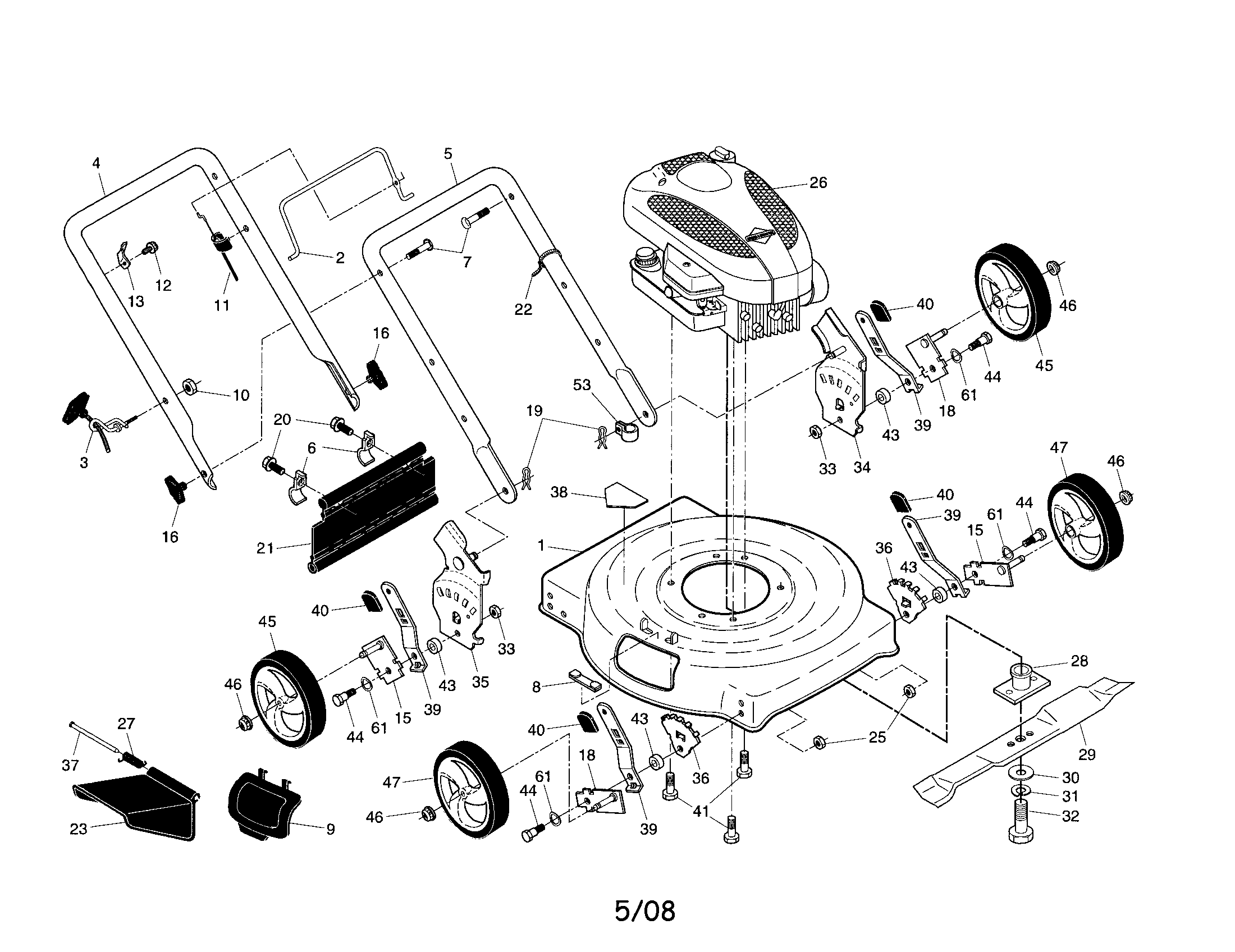 Sears Lawn Tractor Parts Diagram : Craftsman 917 272247 Owner Manual : Sears suburban 725 model #: