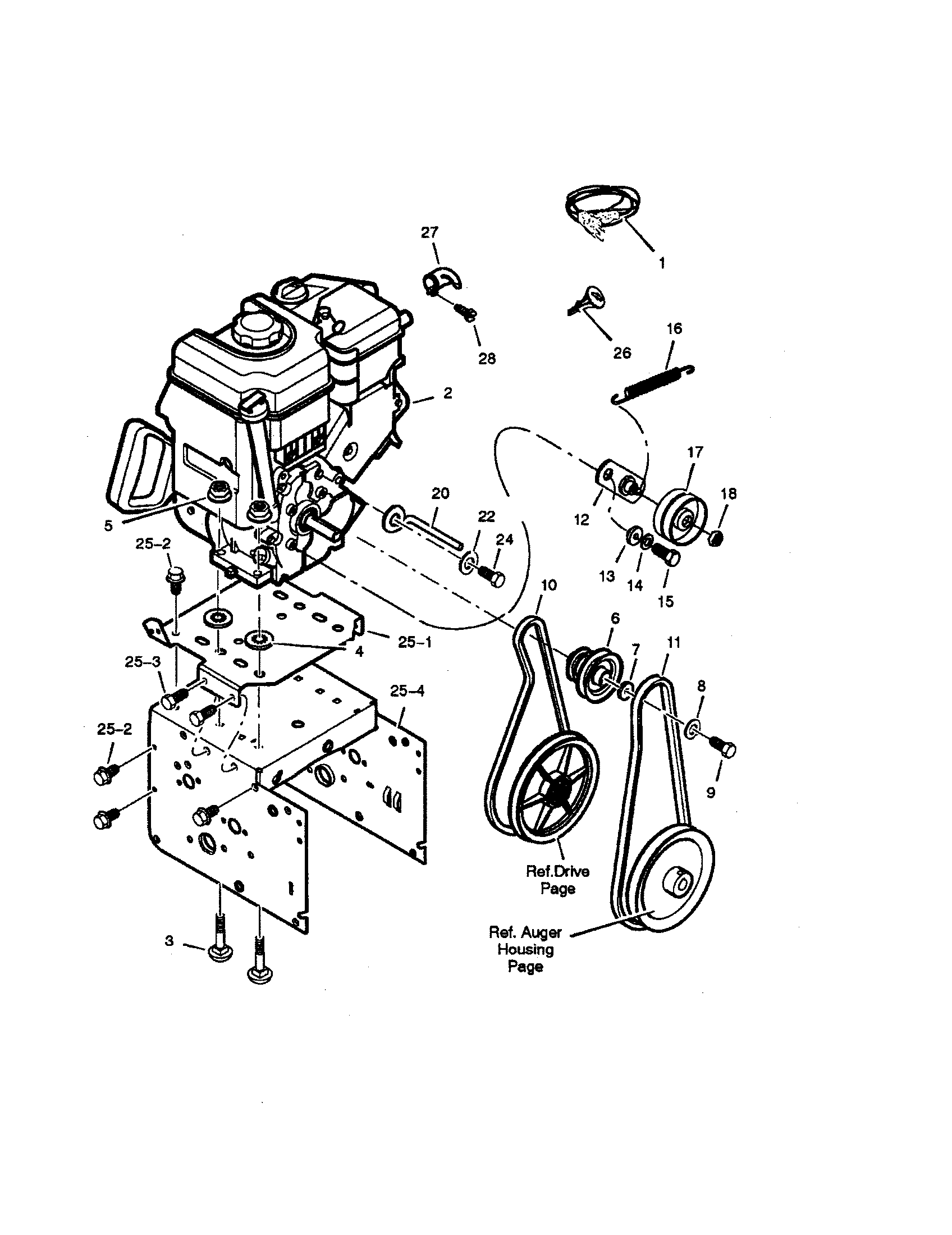 Craftsman 536881951 Gas Snowblower Parts | Sears PartsDirect