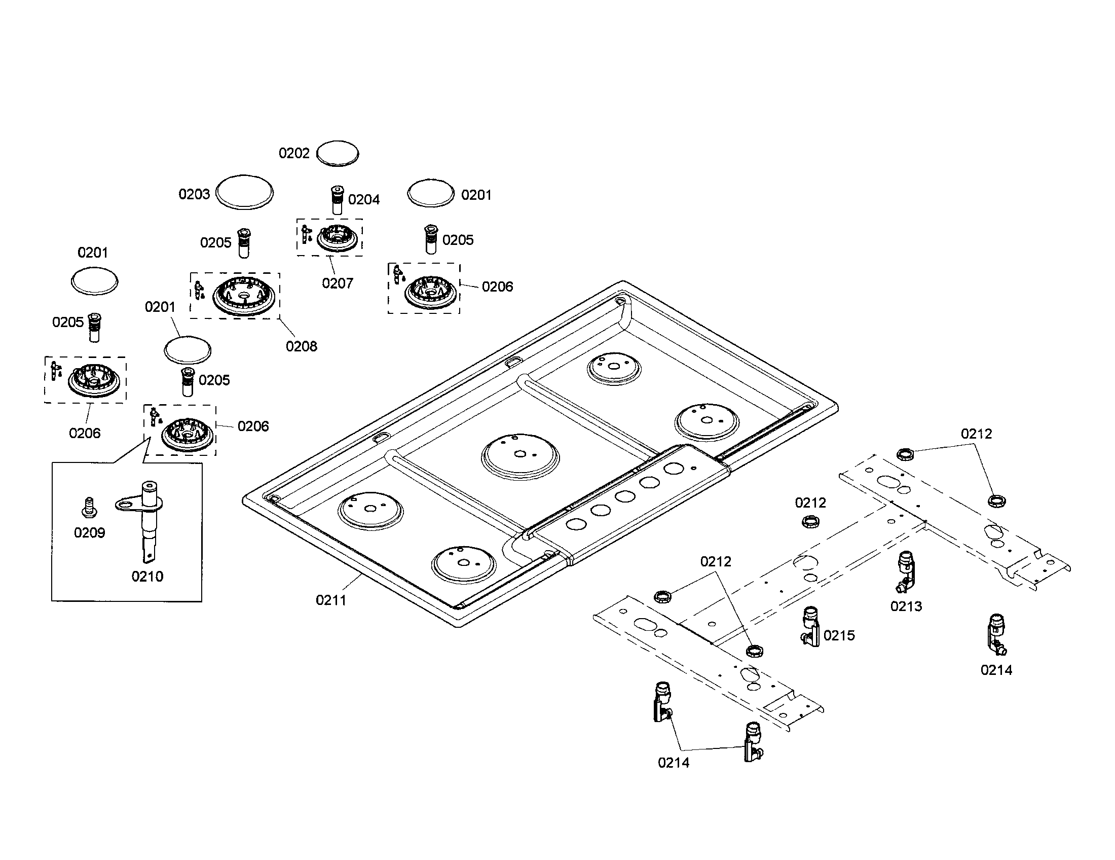 Looking For Bosch Model Ngm8654uc 01 Gas Cooktop Repair