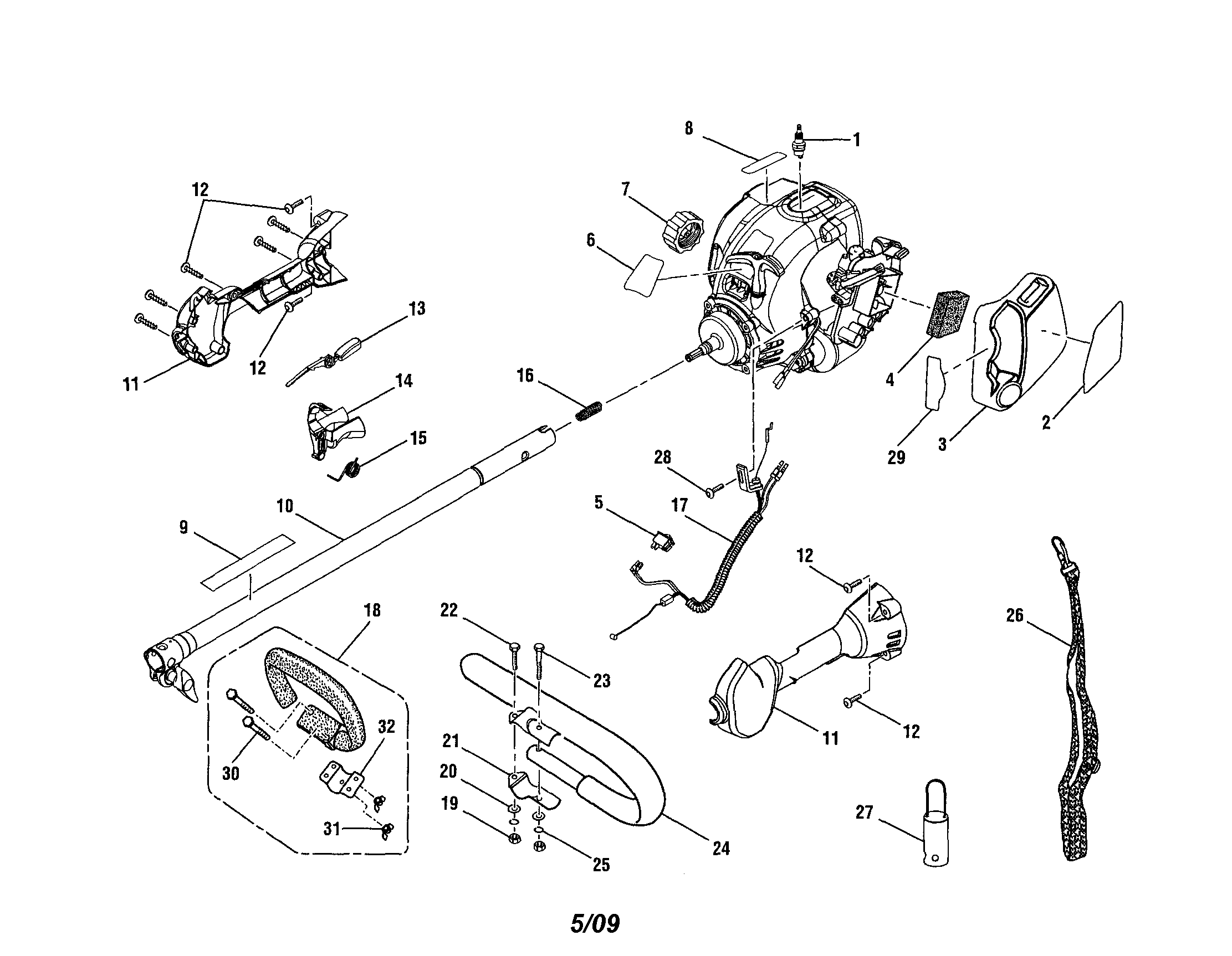 ryobi-chainsaw-parts-diagram-hanenhuusholli