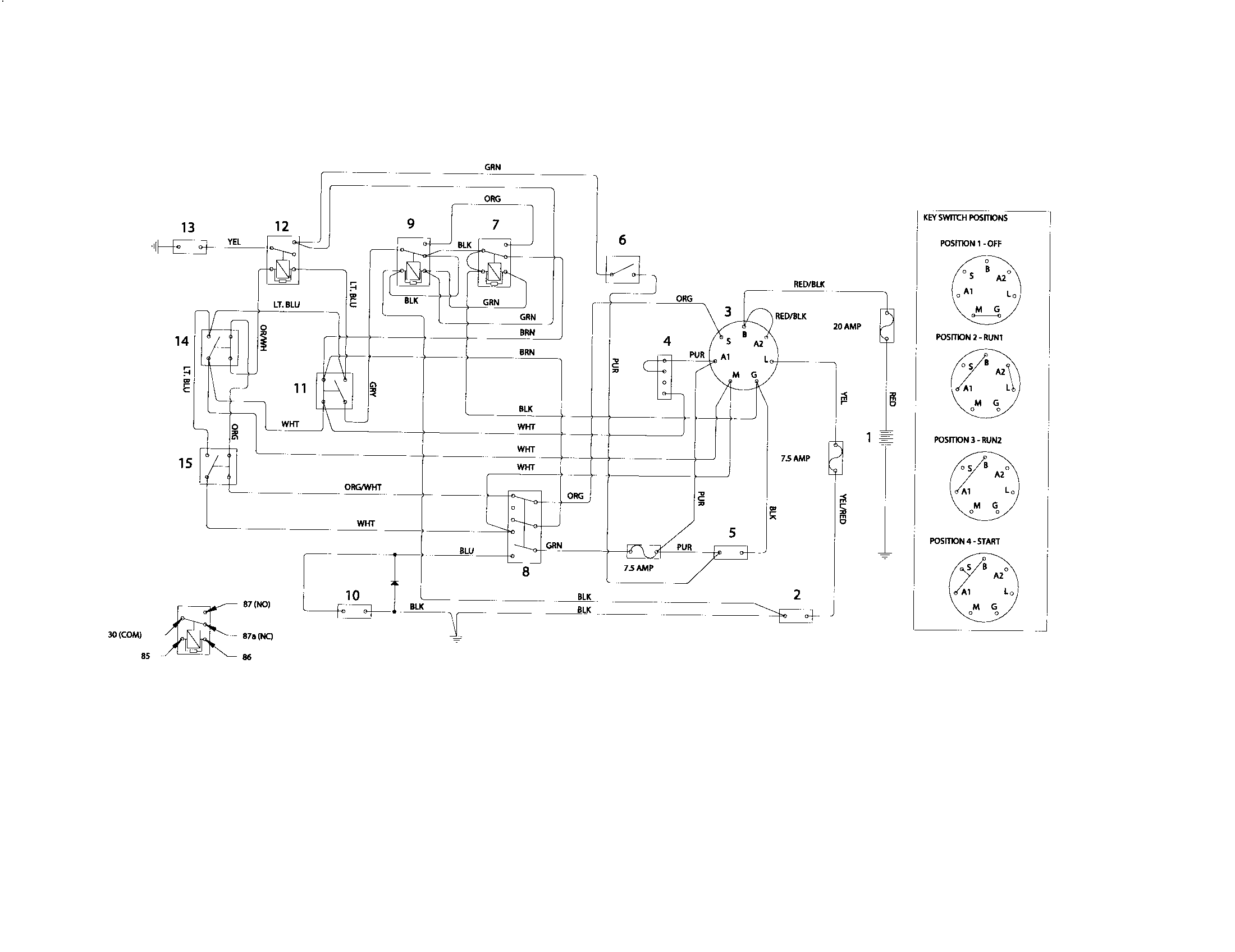 Husqvarna Pto Switch Wiring Diagram from c.searspartsdirect.com