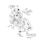 Poulan riding lawn mower parts diagram