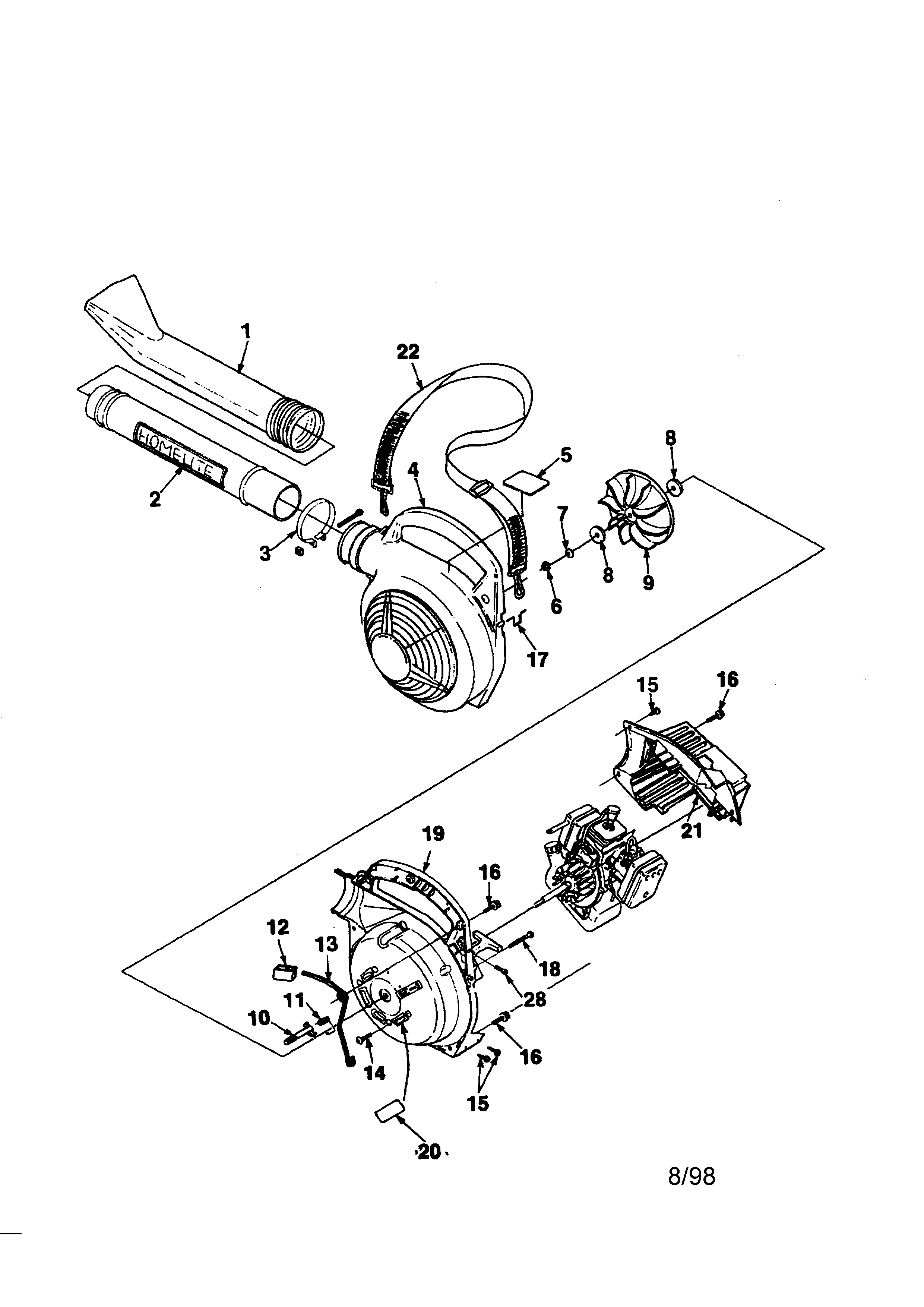 [DIAGRAM] Craftsman Leaf Blower Parts Diagram - MYDIAGRAM.ONLINE