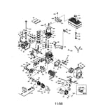 Craftsman 143998001 lawn & garden engine parts | Sears PartsDirect