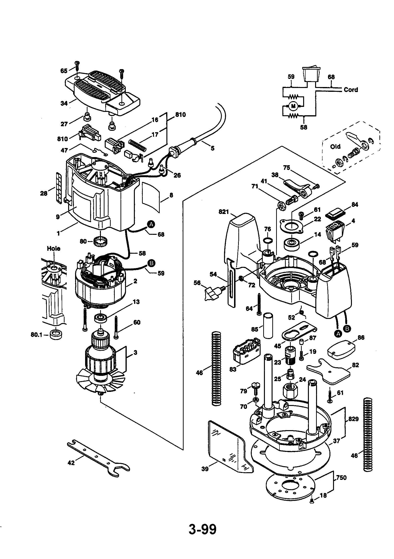 SKIL PLUNGE ROUTER Parts | Model 1823type1 | Sears PartsDirect