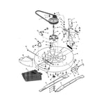Looking for Craftsman model 536270211 rear-engine riding ... 150 go cart parts wiring diagram 
