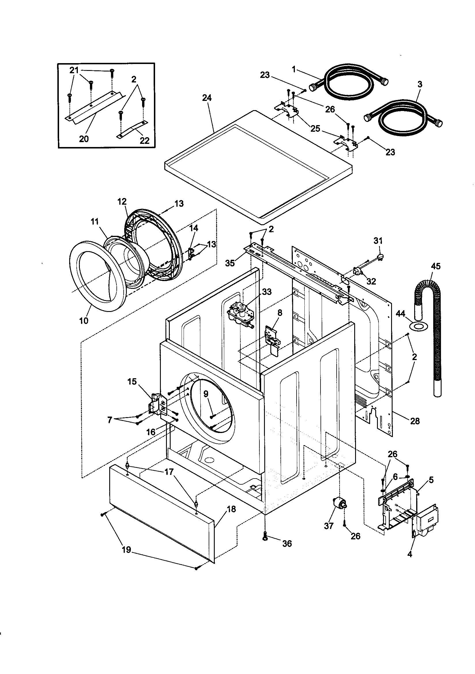 Kenmore 41739012891 Washer Parts | Sears PartsDirect