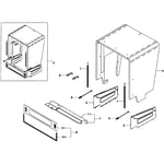 Samsung DW80F600UTS/AA-00 dishwasher parts | Sears PartsDirect