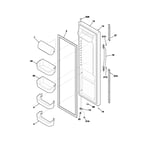 Frigidaire FRS23KR4AB0 side-by-side refrigerator parts | Sears PartsDirect