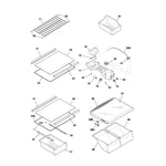 Frigidaire FRT18LN5BW0 top-mount refrigerator parts | Sears PartsDirect