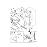 Kenmore Elite 25321082104 upright freezer parts | Sears PartsDirect