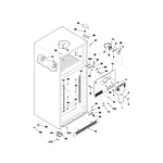 Kenmore 25361822106 top-mount refrigerator parts | Sears PartsDirect