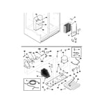 Kenmore 25353622302 sidebyside refrigerator parts
