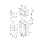 White-Westinghouse WRT21MR7AS6 top-mount refrigerator parts | Sears