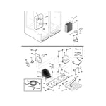 Frigidaire GLRS263ZDW0 side-by-side refrigerator parts | Sears PartsDirect