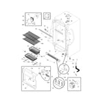 Frigidaire LFFH2067DW1 upright freezer parts | Sears PartsDirect