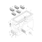 Kenmore Elite 25314092103 chest freezer parts Sears PartsDirect