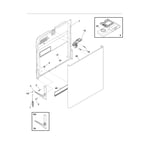 Frigidaire FDB510LCB5 dishwasher parts | Sears Parts Direct