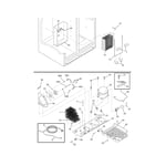 Frigidaire FRS6HF6JSB0 side-by-side refrigerator parts | Sears Parts Direct