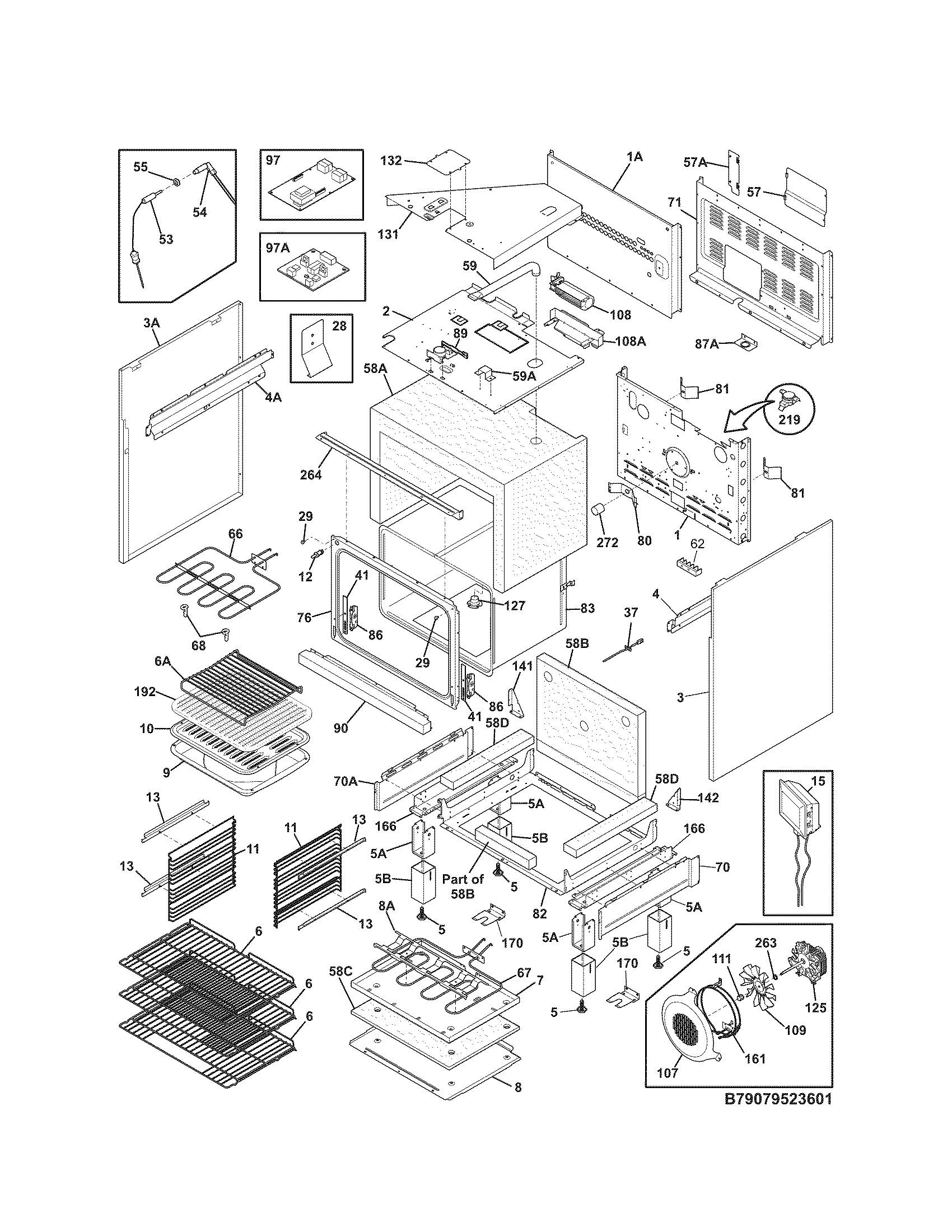 Kenmore Pro 79079523604 Range Parts Sears Partsdirect