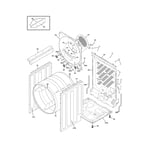 Looking for Frigidaire model FAQE7077KA0 dryer repair ... frigidaire affinity dryer wiring diagram 