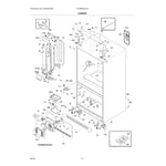332 Cabinet Wiring Diagram Frigidaire FGHB2844LF3 bottom-mount refrigerator parts | Sears PartsDirect