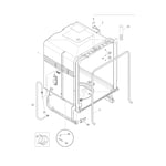 Frigidaire LGBD2431NF0B dishwasher parts | Sears PartsDirect