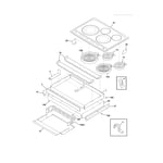 Electrolux EW30EC55GW2 electric cooktop parts | Sears PartsDirect