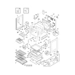 Electrolux EI30EF35JSA electric range parts Sears PartsDirect