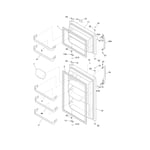 Frigidaire LFTR1814LWB top-mount refrigerator parts | Sears PartsDirect