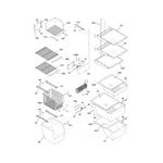 Frigidaire FGHS2631PF2 side-by-side refrigerator parts | Sears PartsDirect