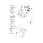 Frigidaire FGF348KCN gas range parts | Sears PartsDirect