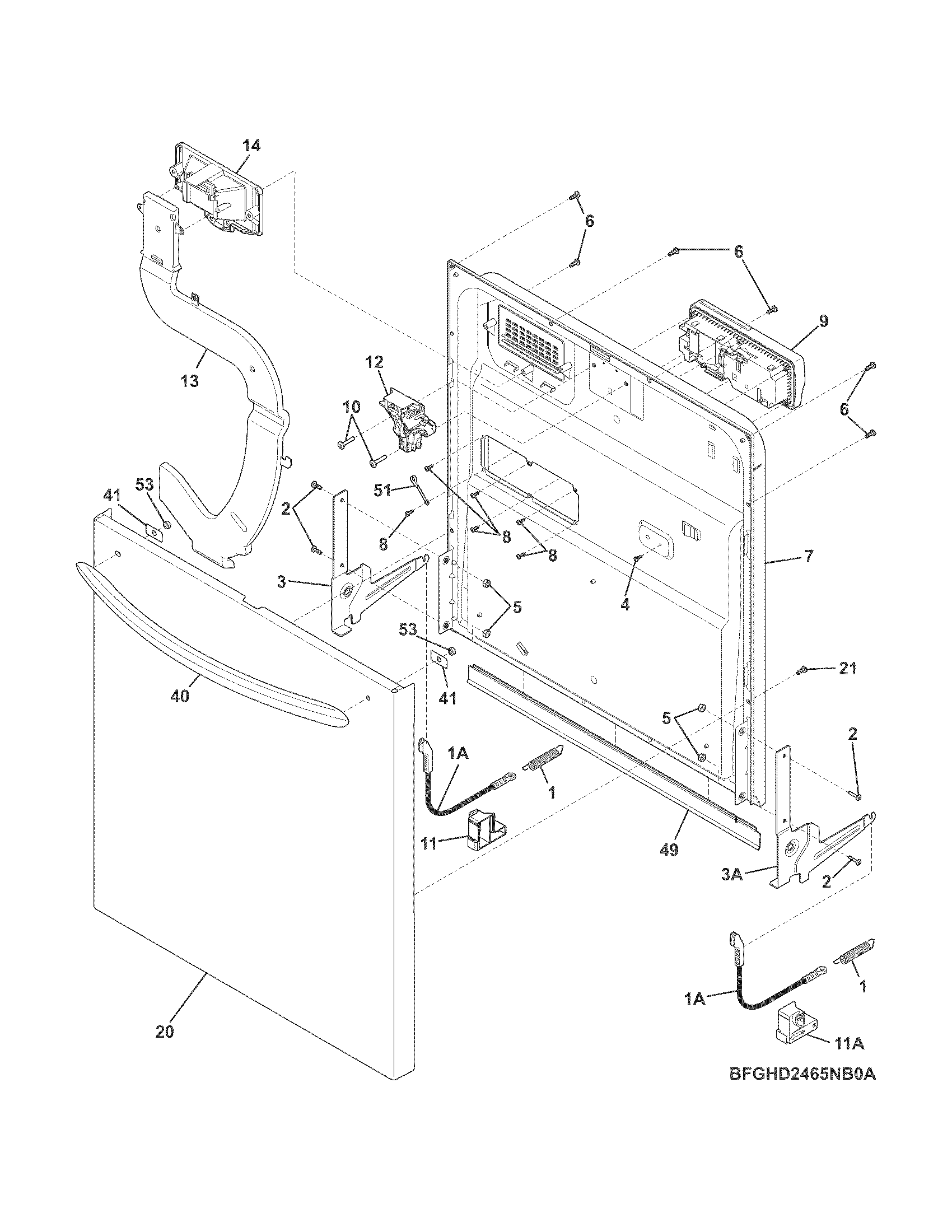 asko dishwasher rack