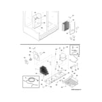 Frigidaire FFHS2611PFAA side-by-side refrigerator parts | Sears PartsDirect