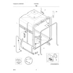 Frigidaire FGID2466QF5A dishwasher parts Sears PartsDirect