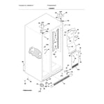 Frigidaire FFHS2622MSZA side-by-side refrigerator parts | Sears PartsDirect