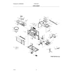 Frigidaire CFMV1645TSA microwave/hood combo parts | Sears PartsDirect