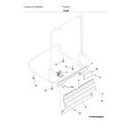 Frigidaire FFID2426TS1A dishwasher parts Sears PartsDirect