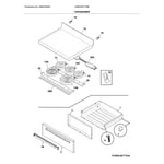 Crosley CREE3877TDB electric range parts | Sears PartsDirect