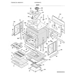 Frigidaire LFEW3026TFA electric wall oven parts | Sears PartsDirect