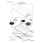 Frigidaire FFEC3625US electric cooktop parts Sears PartsDirect