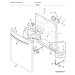 Looking for Frigidaire model LFID2426TF2A dishwasher ... frigidaire dishwasher hose diagram 