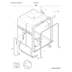 Frigidaire FFCD2413UB1A dishwasher parts Sears PartsDirect