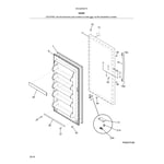 Kenmore 25322442415 upright freezer parts | Sears PartsDirect