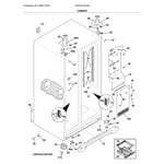 Frigidaire FFSC2323TS8 side-by-side refrigerator parts | Sears PartsDirect