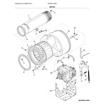 Electrolux EFDE317TIW2 dryer parts Sears Parts Direct