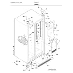 Frigidaire LFSS2612TE0 side-by-side refrigerator parts | Sears PartsDirect