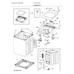 Frigidaire FFTW4120SW washer parts | Sears PartsDirect