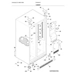 Frigidaire FFSS2615TP4 side-by-side refrigerator parts | Sears PartsDirect