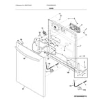 Frigidaire FGID2466QF9A dishwasher parts Sears PartsDirect
